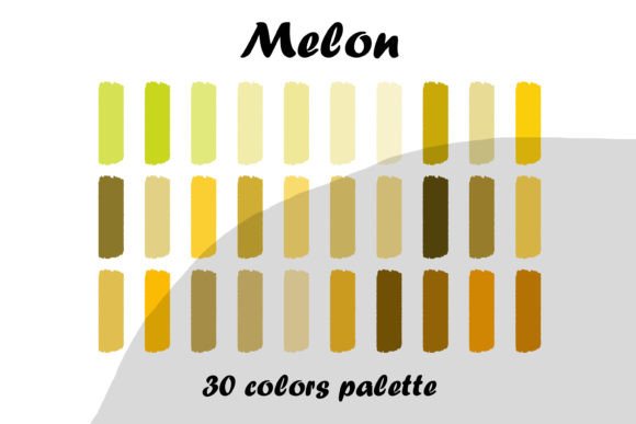 Download Melon Procreate Color Palette - Procreate color palette Collection