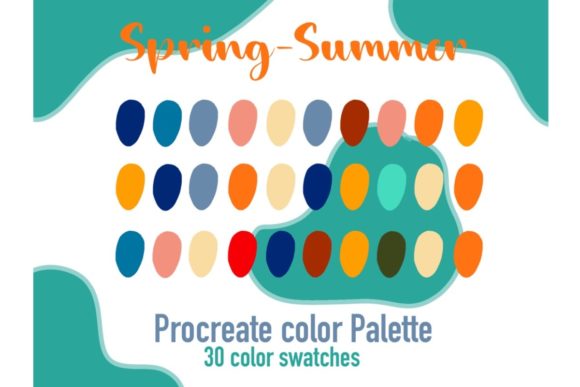 Download Procreate Color Palette, Spring Summer - Procreate color palette Collection