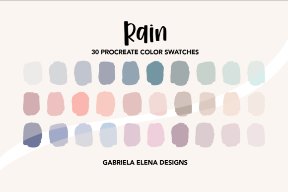 Download Rain Procreate Color Palette - Procreate color palette Collection