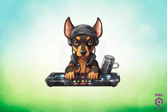 Download Doberman Pinscher DJ Clipart PNG - Premium Resources
