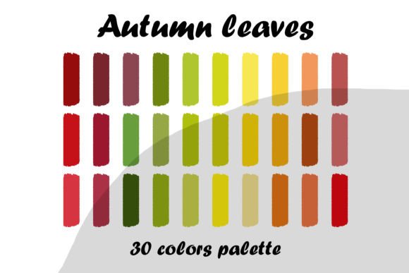 Download Autumn Leaves Procreate Color Palette - Procreate color palette Collection