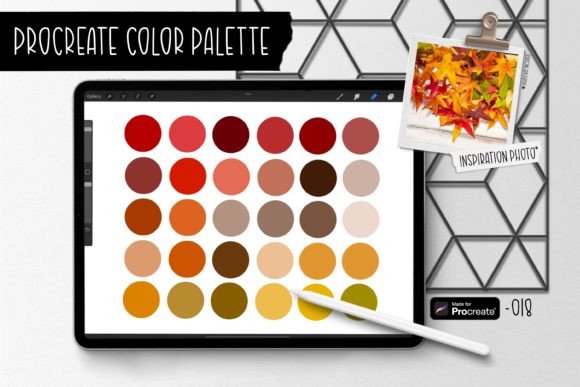 Download Autumn Leaves Procreate Color Palette - Procreate color palette Collection