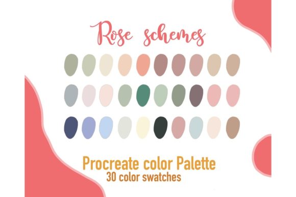 Download Procreate Color Palette, ROSE Procreate - Procreate color palette Collection