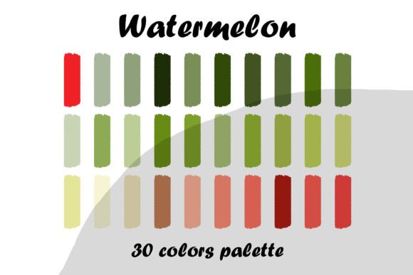 Download Watermelon Procreate Color Palette - Procreate color palette Collection