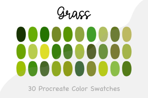 Download Grass - Procreate Color Palette - Procreate color palette Collection
